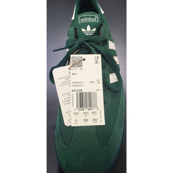 adidas Originals R71 Collegiate Green White Gold IH1326 Men\'s Size 11 NEW main image 7